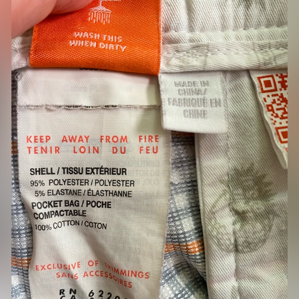 Puma Plaid Shorts Gray Orange DryCell 4 pockets Golf lifestyle Men’s Size 28 - Picture 7 of 10